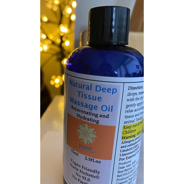 75ml Deep Tissue Massage Oil