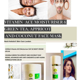 100ml Green Tea, Apricot And Coconut Face Mask