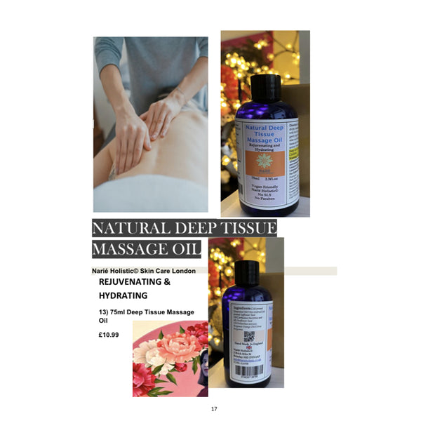 75ml Deep Tissue Massage Oil