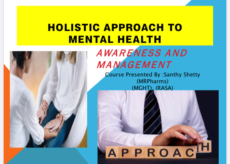 Diploma Award in Holistic Approach To Mental Health